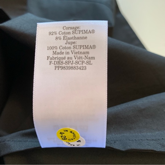 Everlane Size XL Black Supima Jersey Riviera Dress Midi Dress NWOT - Picture 13 of 17